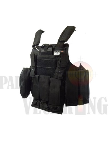 VESTE SWISS ARMS TACTIQUE CRS BLACK /C5