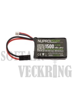 NUPROL 7.4V 1500mAh Micro LiPo Battery