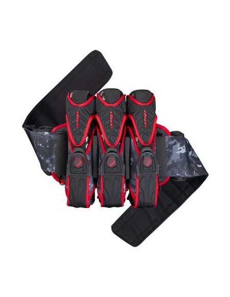 PACK ASSAULT 3+4 POD DYECAM BLACK/RED