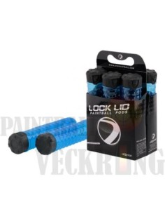 PACK DE 6 POTS DYE LOCK LID CYAN