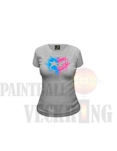 T- Shirt Eclipse Womens Crush Grey Marl L