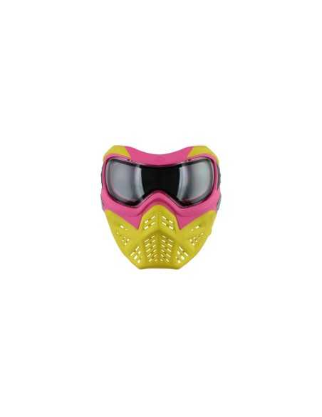Masque thermique de paintball V-Force Grill 2.0 transparent (jaune/rose)