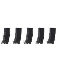 Lot de 5 chargeurs Lancer Tactical Speed 130 rds 2