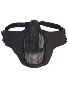 EMERSONGEAR HALF FACE MASK WITH STEEL MESH BLACK