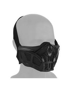 WOSPORT SCORPION HALF MASK BLACK