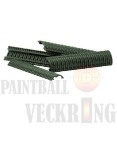Schienenabdeckung Farbstoff Damm Olive