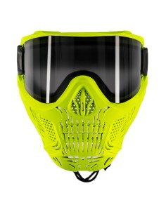 HSTL® Totenkopf-Neongelbe Maske – Rauchglas