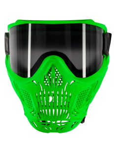 MASQUE HSTL® SKULL NEON GREEN - LENS FUMÉE