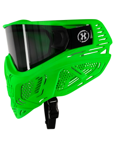 HSTL® SKULL NEON GREEN MASK - SMOKE LENS 2