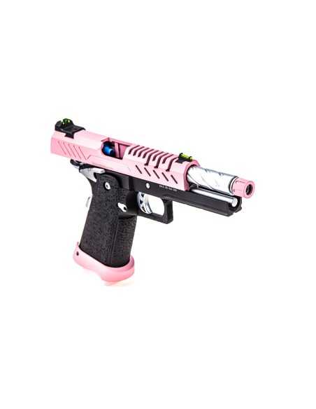 Réplique GBB gaz Hi-Capa 4.3 Noir / Rose 0,9J