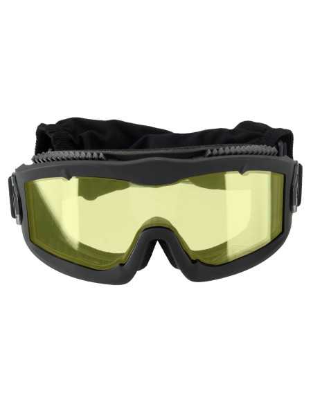 Masque série AERO Thermal noir jaune