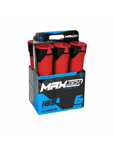 PACK DE 6 POTS MAXLOCK - HK ARMY - FIRE