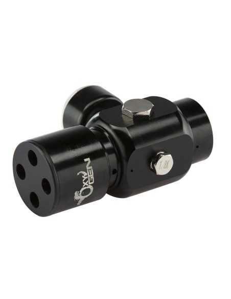 HPA regulator 0-150 psi GEN2 dual outlet - oxygen