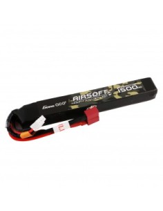 Batterie Lipo 2S 7.4V 1500mAh 25C 1 stick Genspow 2