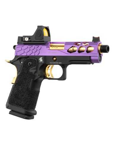 GBB Stryk Hi-Capa 4.3 Violet/Or + RMR
