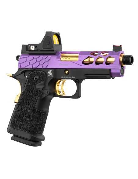 GBB Stryk Hi-Capa 4.3 Violet/Or + RMR
