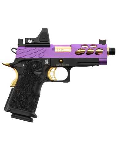 GBB Stryk Hi-Capa 4.3 Violet/Or + RMR