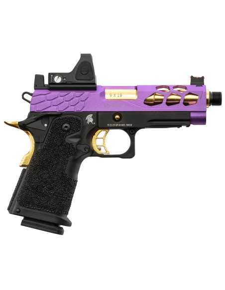GBB Stryk Hi-Capa 4.3 Violet/Or + RMR