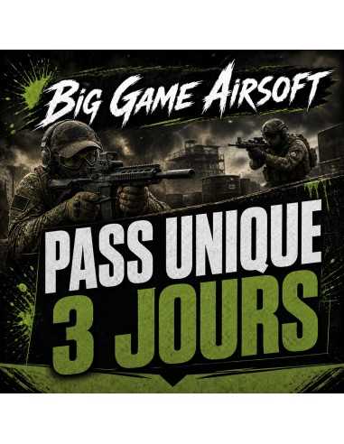 PRÉ-PAIEMENT BIG GAME AIRSOFT - 10 / 11 OCT 2K26