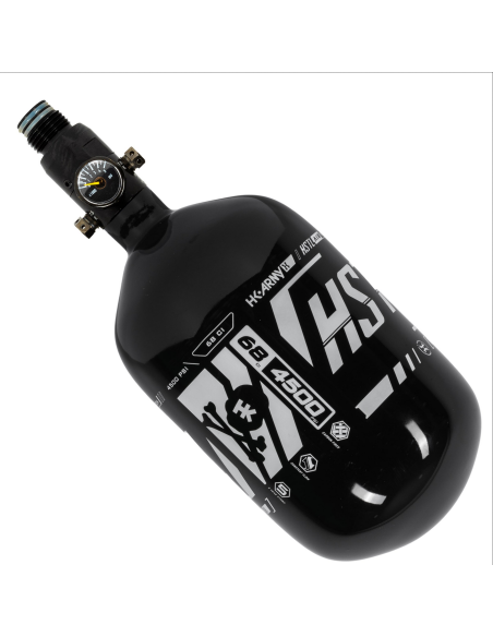 HSTL® - Carbon Fiber Tank - Standard Reg - 68ci / 4500psi - Black