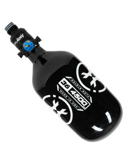 36ci / 4500psi Extra Lite Carbon Fiber Tank - PRO Reg - Black