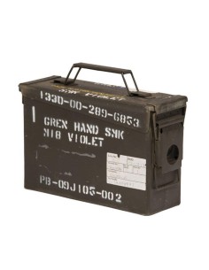 Metal ammunition box, Cal. 30 / 7.62
